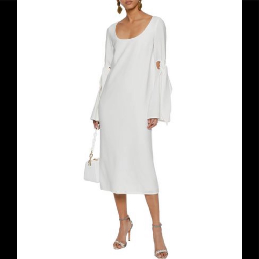 Ellery Scoop Neck Midi Length Dress